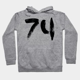 Number 74 Hoodie